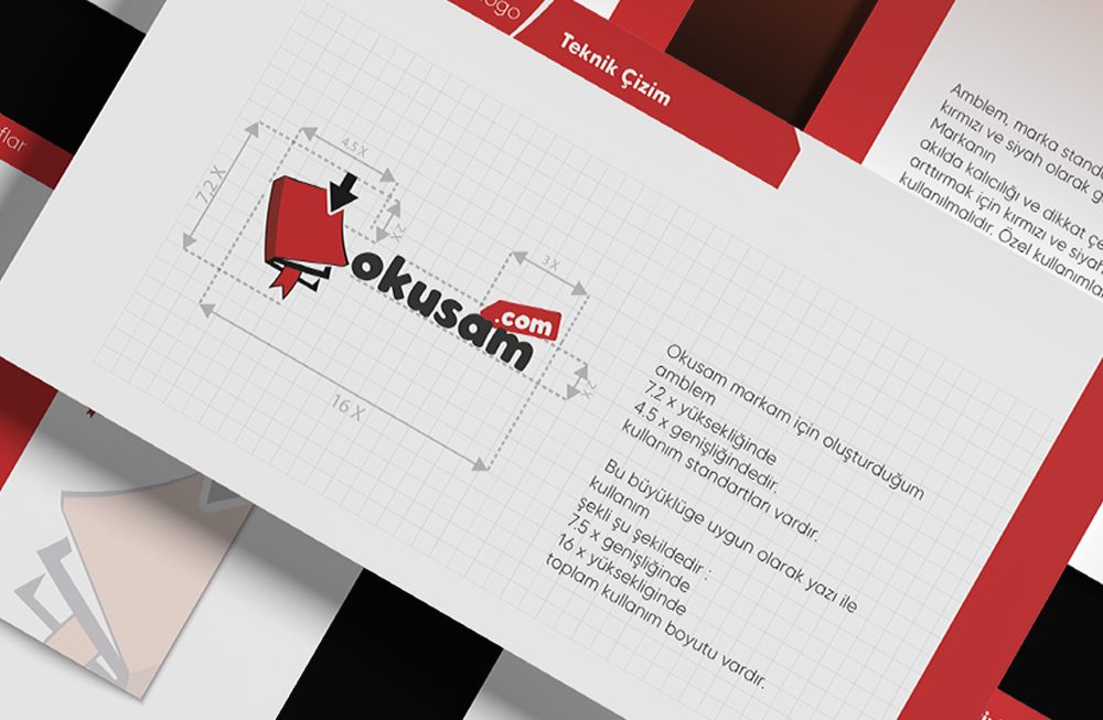 Markanın görsel dilini sistemleştiriyor, güçlü ve bütüncül bir yapı kuruyorum.